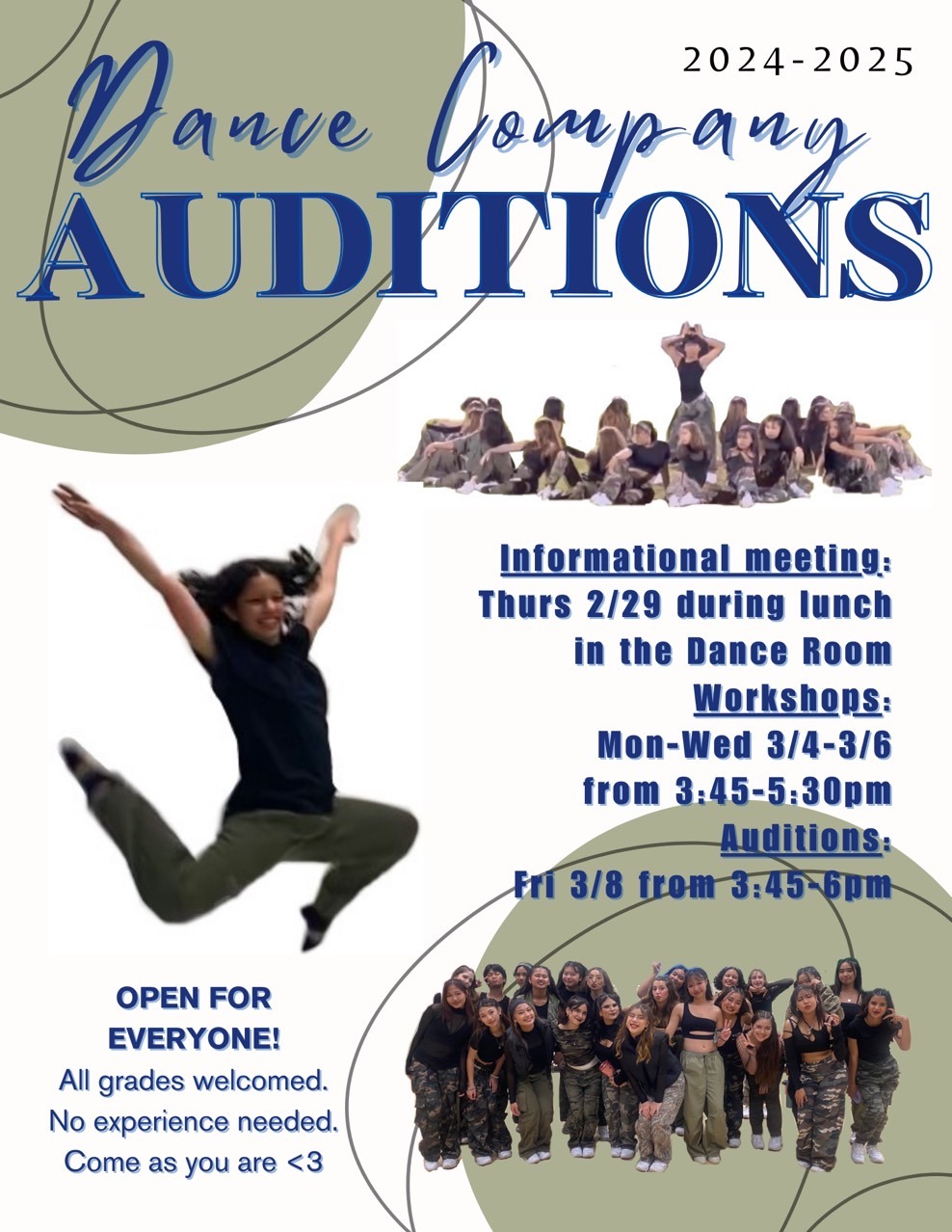Dance Company Auditions